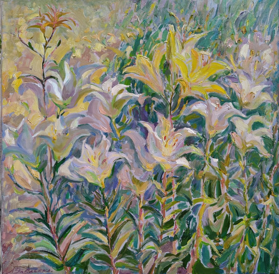 Lilies in the Garden